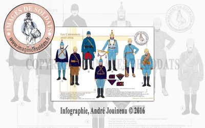 Les Cuirassiers, 1915-1916