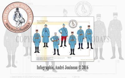 Les Généraux, 1916-1918