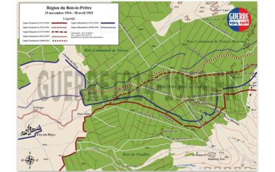 Région du Bois-le-Prêtre – 15 novembre 1914 – 30 avril 1915