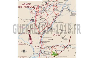 Bataille de Saint-Quentin – 2ème phase, Ière armée, 4-15 octobre 1918