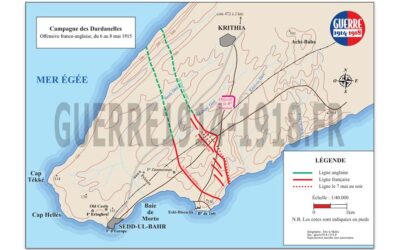 Campagne des Dardanelles – Offensive franco-anglaise, du 6 au 8 mai 1915