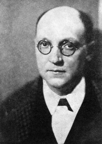 Portrait en noir et blanc de Georges Duhamel en 1930