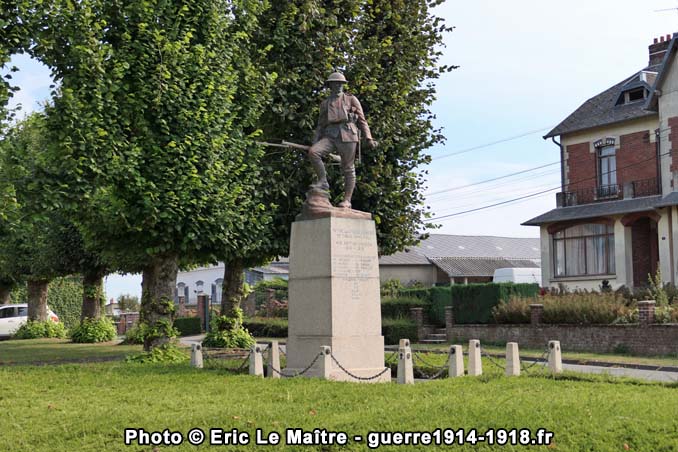 Le mémorial de la 41e division britannique à Flers (80-Somme)